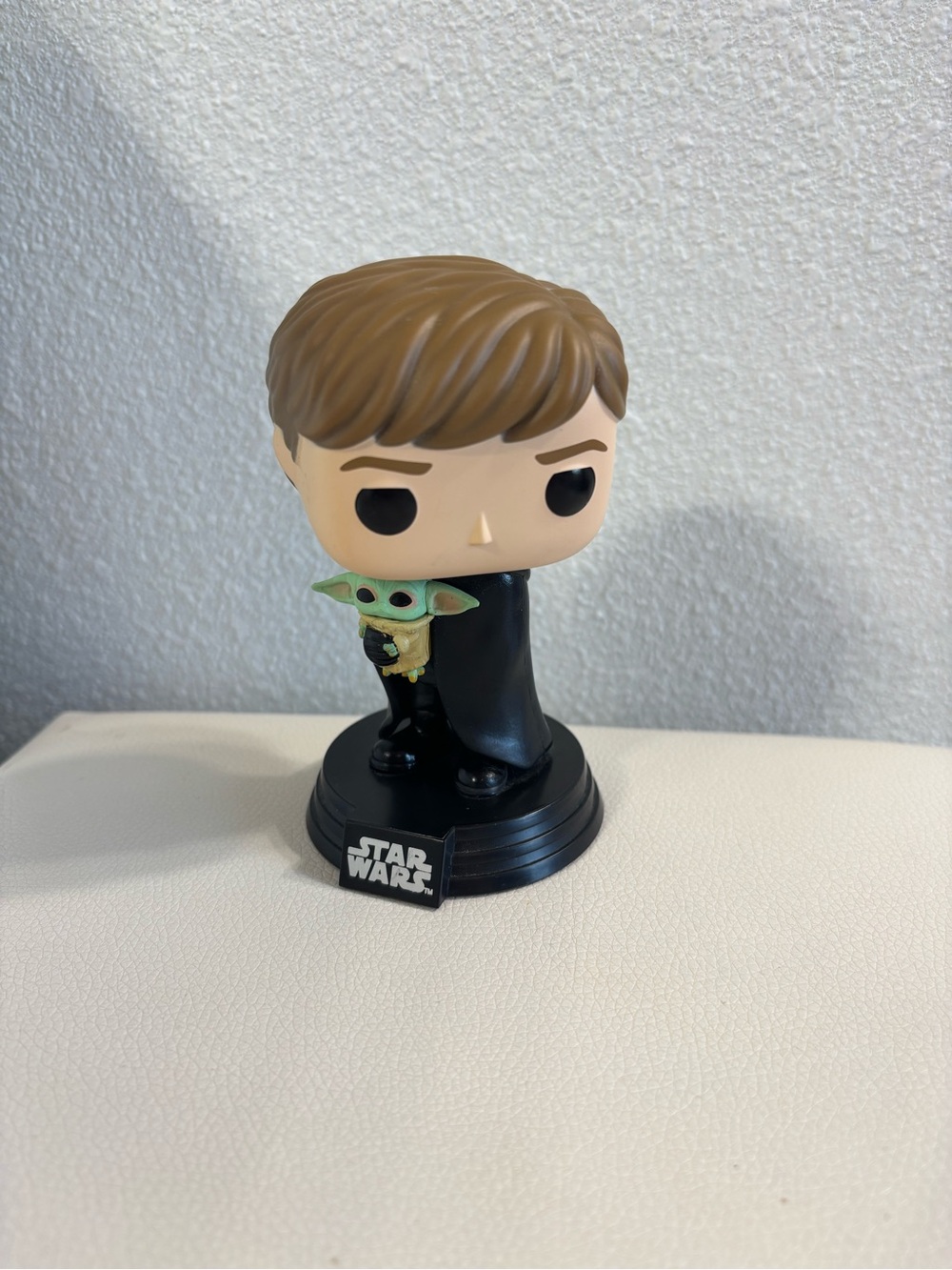 Star Wars Official Funko Luke Skywalker with Baby Grogu Figure